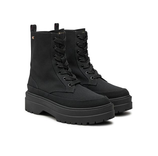 Ботильоны Tommy Hilfiger FW0FW08200, черные