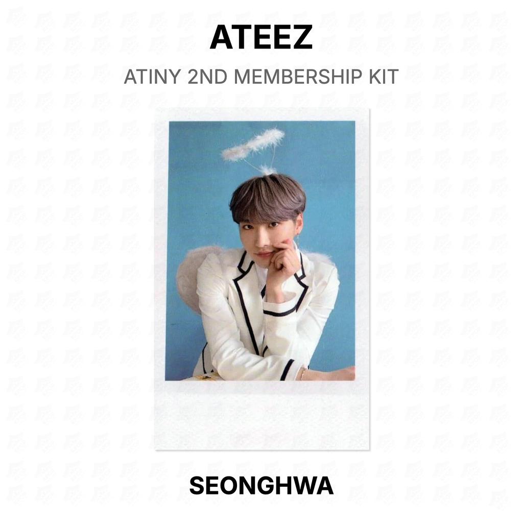 ATEEZ ATINY 2-й Набор Члена Клуба Официальная Фотокарточка