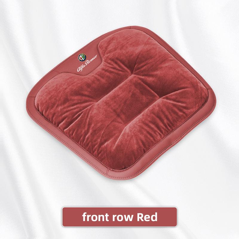 Winter Plush Car Seat Cushion Keep Warm Auto Seat Cover For Alfa Romeo Giulietta Mito 159 Giulia Stelvio 156 147 Tonale Brera def789