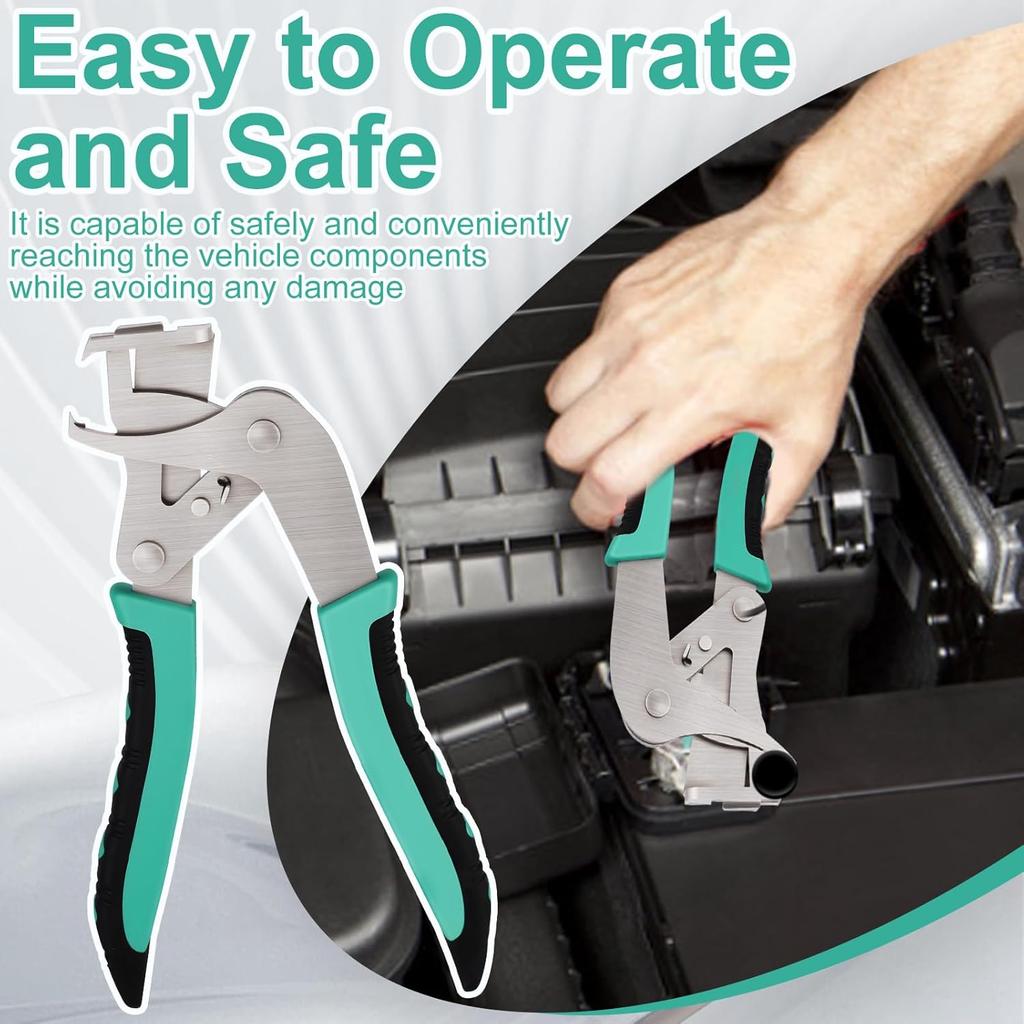 Плоскогубцы-клипсосъемники для автомобиля Съемник пластиковых клипс и заклепок автомобиля Легко снимает пластиковые крепления и заклепки