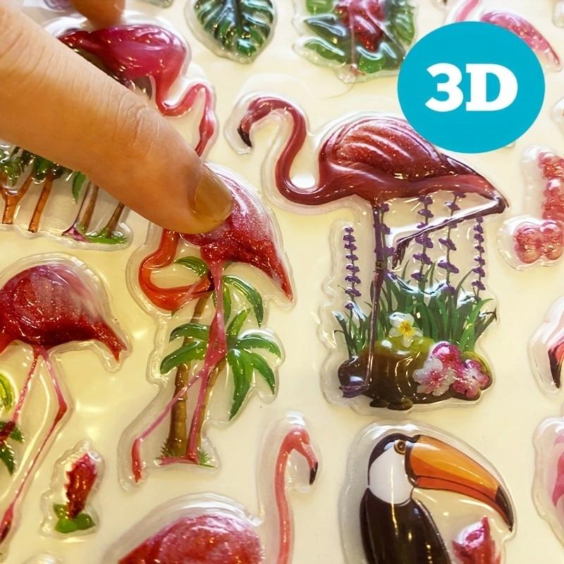 Наклейки и наклейки с фламинго, водонепроницаемые наклейки с фламинго для бутылок с водой, наклейки с фламинго для ноутбука