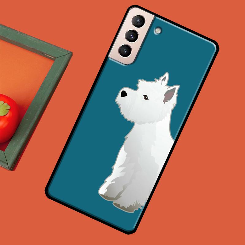 Чехол для телефона Westie Scottie Шотландский терьер Для Samsung Galaxy S23 S20 FE S21 Ultra Note 10 S9 S10 Plus Note 20 S22 Ultra Чехол