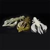 Soft PVC Plastic Fishing Lures-Silicone Craws Shrimp & Dragonfly Larvae Bait for River & Lake Topwater Baits Without Hooks