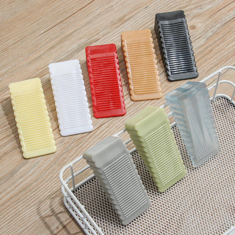 Home Non Punching Anti-Collision Floor Block Wall Protector Door Stopper Door Wedge