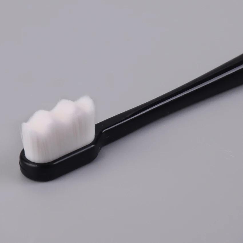 5 шт., нано-зубная щетка с мягкой щетиной, глубокая чистка, ультратонкая зубная щетка, портативная дорожная стоматологическая щетка для ухода за полостью рта, ручная зубная щетка