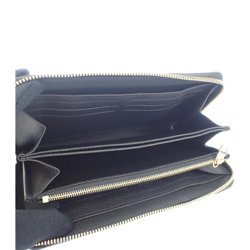 Louis Vuitton M61864 Кошелек черный Монограмма Энн Платт Женский