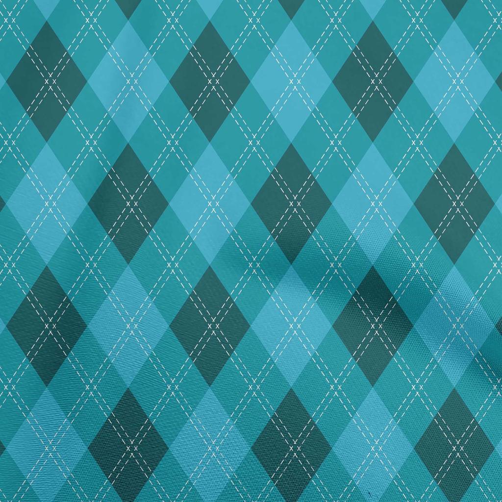 oneOone Хлопчатобумажная гибкая ткань темно-оливково-зеленого цвета в клетку, швейный материал, ткань с принтом в ярдах, 40 дюймов