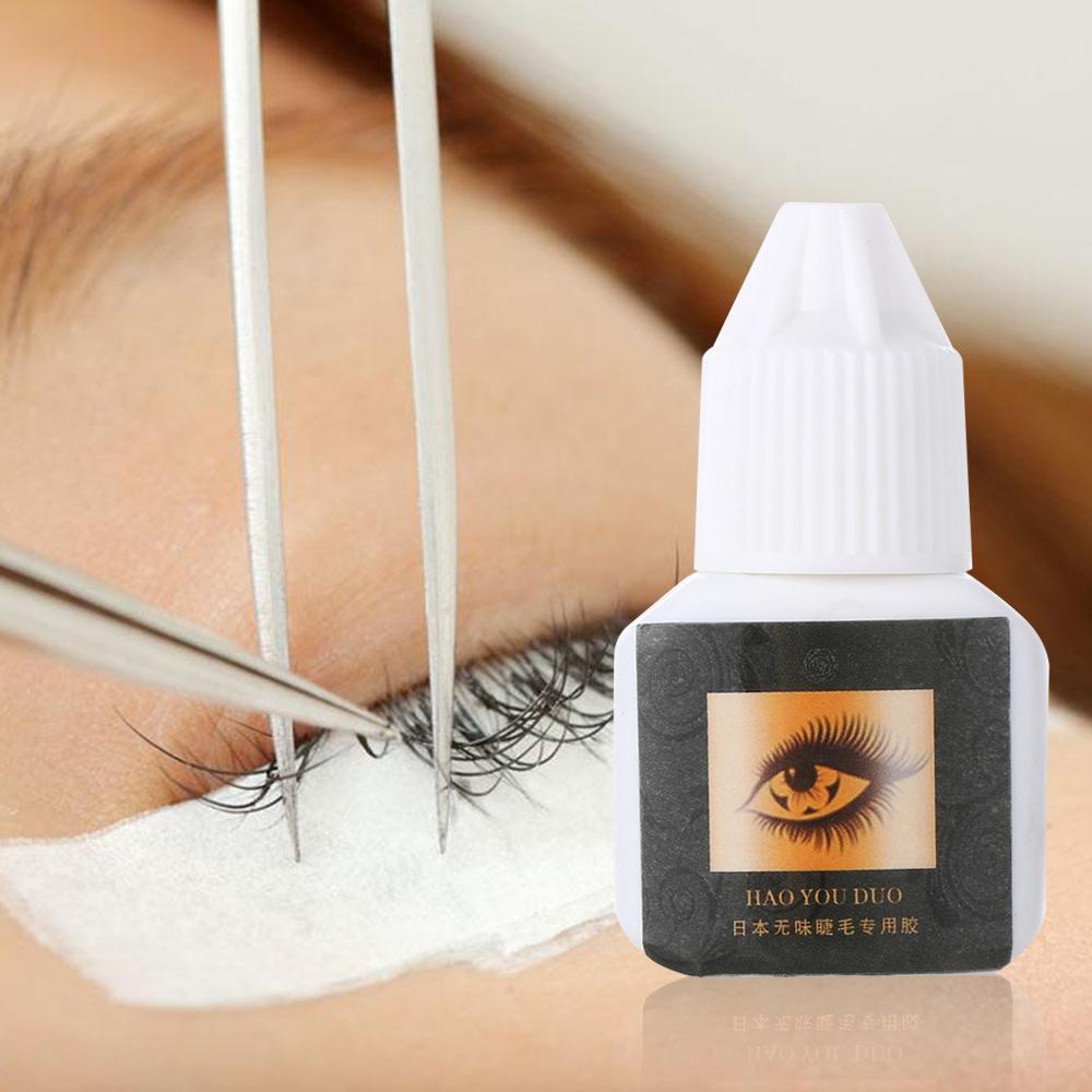 Black Individua Eyelash Extension Glue Fast Drying Strong Adhesion False Eyelashes Glue