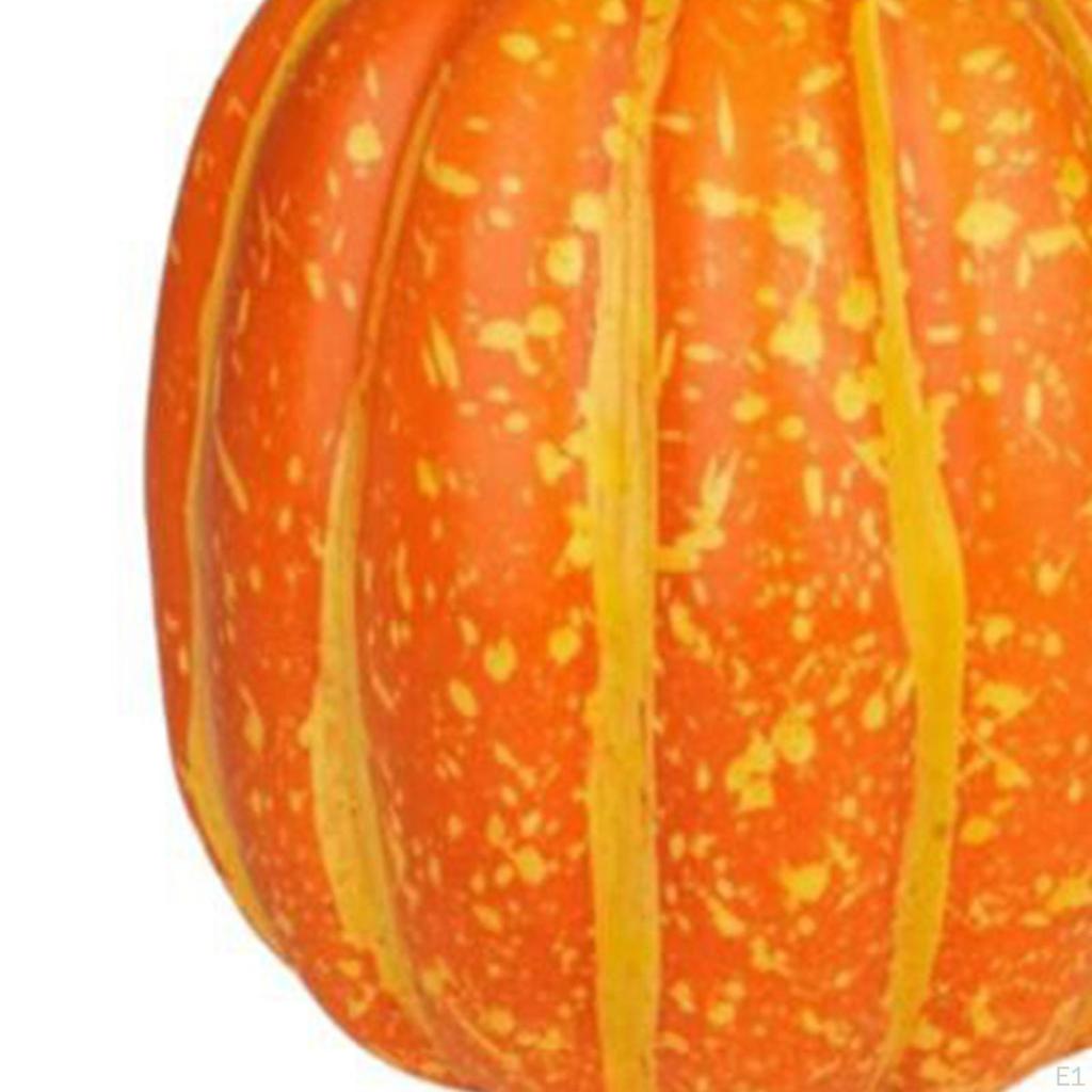 Thanksgiving Pumpkin Foam Artificial Simulation for Festival Basket Fillers