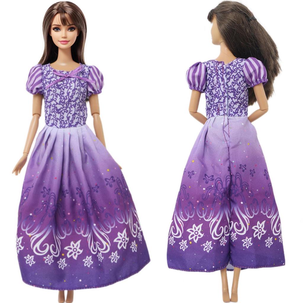 1x Наряды принцессы для куклы, вечерние бальные платья, одежда для 30-сантиметровой куклы, аксессуары 1/6, куклы 11,5 дюймов, игрушка для девочки(НЕТ КУКЛ)