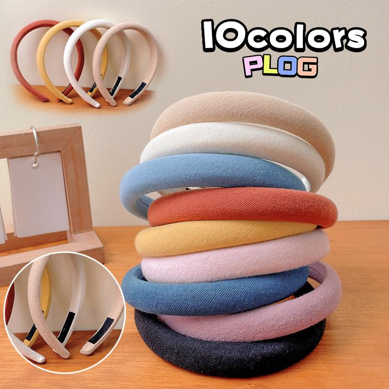 1 Piece Candy Color Hair Band for Kids Girl Simplicity Korean Fashion Hair Hoop for Little Girl Cute Headwear Hair Accessories