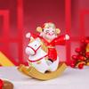 Year of The Horse 2026 Horse Year Figurines Resin Horse Statue  Office Decoration
