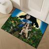 Cartoon W-Wallace and G-Gromit Door Mat Welcome Non-slip Floor Bedroom Kitchen Bath Balcony Hallway Rug Home Decoration Carpet