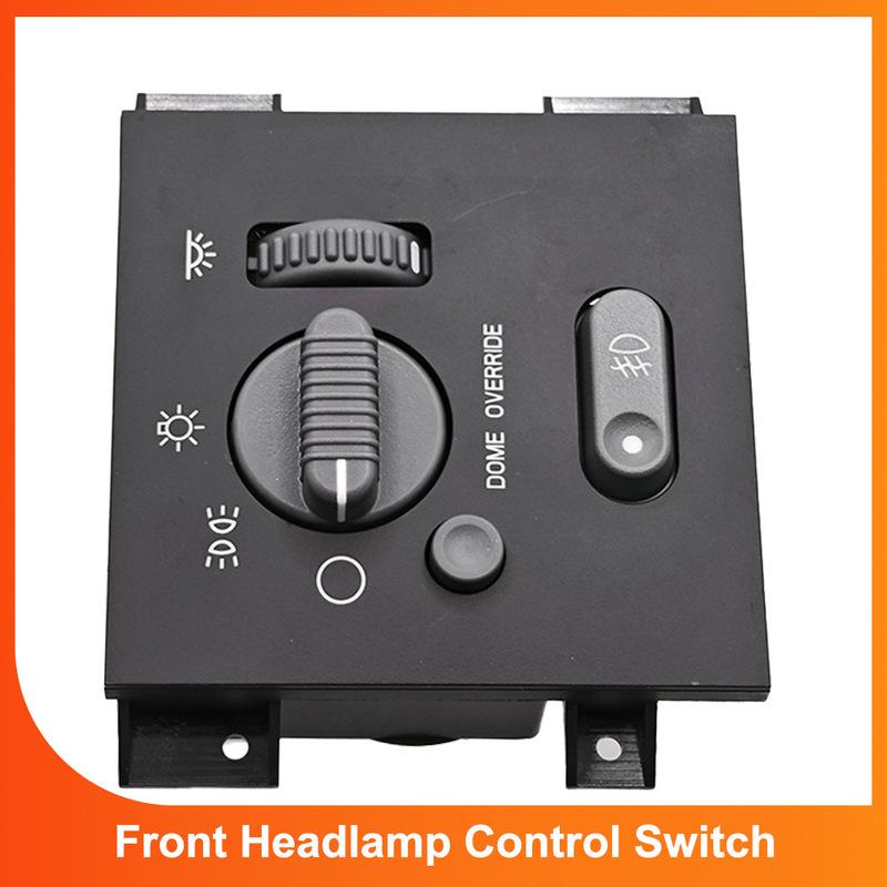 15029237 Headlight Control Knob Switch Fog Lamp Switch For Chevy S10 Blazer GMC Sonoma Jimmy For 1998-2005 Car Accessories