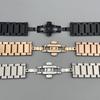 27*19мм Ремешок из нержавеющей стали Серебристый для часов Hublot Ремень Браслет Серия Big Bang Classic Fusion Мужские Женские Ремешки для часов