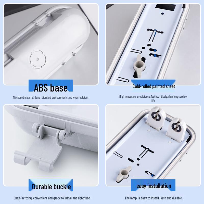 FSL T8 LED Tri-proof Empty Fixture 1.2m