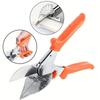 Sharp Multi-angle Slanting Scissors Adjustable 45 To 135 Degrees With Safety Lock Manual Tools Used For Cutting PVC Plastic