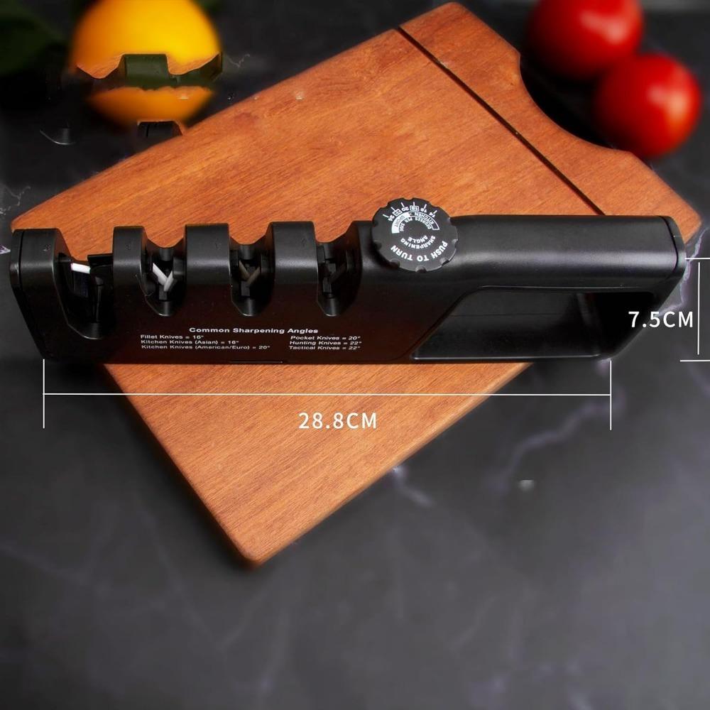 4-в-1 регулируемая точилка для ножей Blade Sharp Kitchen Knife Sharpener Tool Подходит для кухонных ножей Kitchen Tools