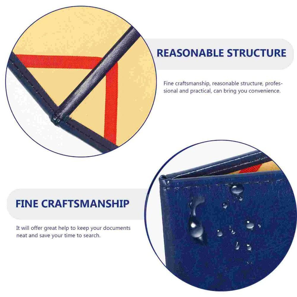 Protective A4 Agreement Folder No Inserts Paper Document Holder Certificate Diploma Cover Business