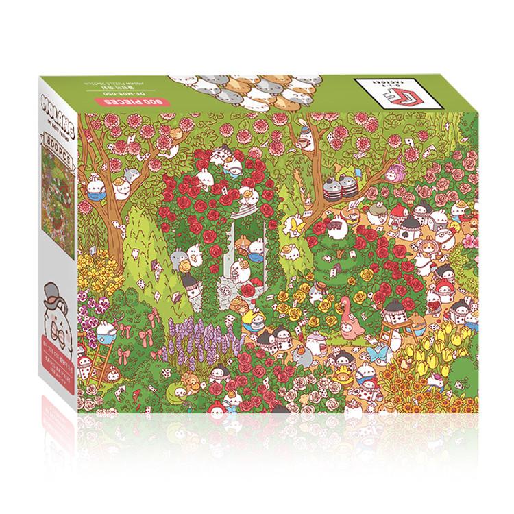 Пазл из 800 деталей - Сад Моланг (Мини), популярная корейская головоломка