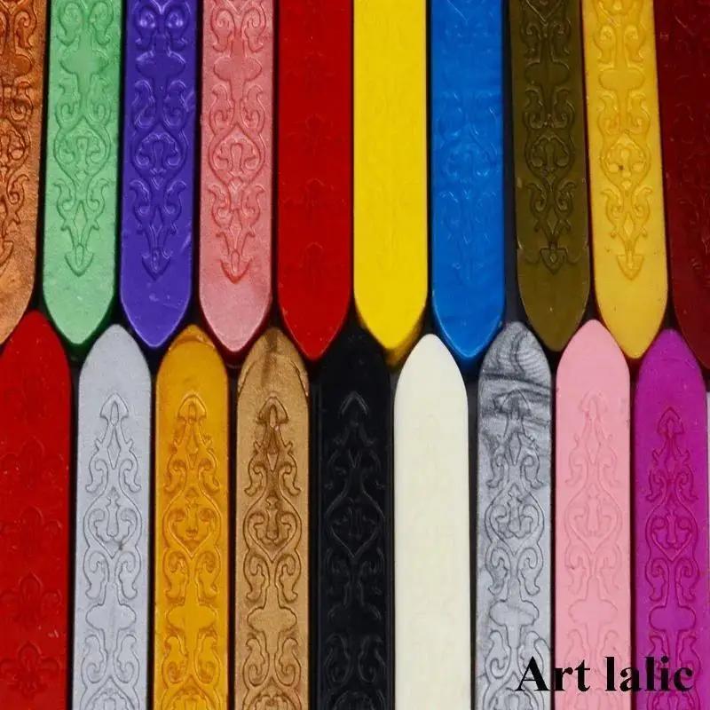 1/13PCS Sealing Wax Stick Retro Seal Stamps Letter Wedding Invitations 90*10*10mm Vintage Cord Wick Vintage Sealing Wax Sticks