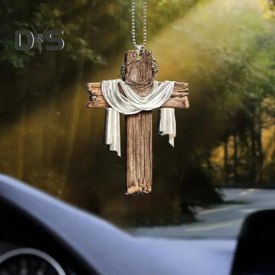 Модное подвесное украшение для автомобиля, акриловое автомобильное зеркало заднего вида, подвеска для салона автомобиля, брелок для ключей, уникальные автомобильные аксессуары