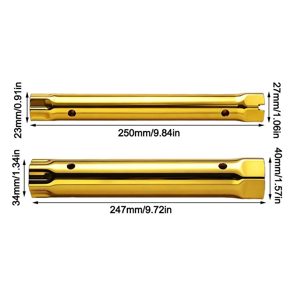 Double-headed Sink Installer Tool Anti Rust Plumbing Repair Wrench Gifts Hex Sleeve Spanner