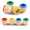 Children's Magic Kaleidoscope Wooden Bee Eye Polygon Mirror Kindergarten Polygon Mirror Toy Observation Experimental Toy P536