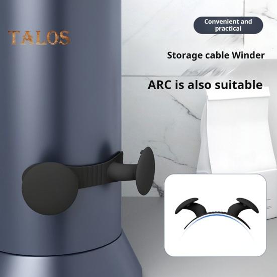 Держатель-органайзер для шнура кухонной техники Устройство намотки шнура для электрических шнуров Домашний зажим для проводов для подставки для скороварки Смеситель Кабельный втягиватель