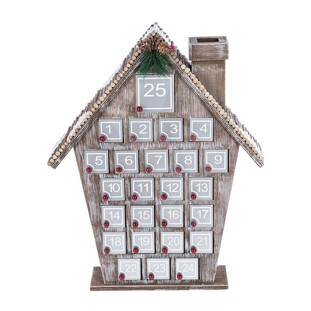 Christmas Wooden Advent Calendar Tree With Drawers For Adults Kids Christmas Countdown Decoration