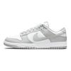 Nike Кроссовки Dunk Устойчивые к истиранию Низкие Скейтбордические Мужские Серый Черный DD1391-103(КомандаH-S-BOX)