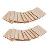 20pcs Wooden Square Plain Coasters Wood Embellishment Craft Blank Plaque DIY