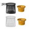 Self Watering Planter for Indoor Plants, Transparent Hydroponic Planter, Decorative Clear Glass Planting Basket Flowerpot with Wick Rope Home
