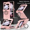 Чехол Full Armor с защитой шарнира и держателем-кольцом для Samsung Flip5
