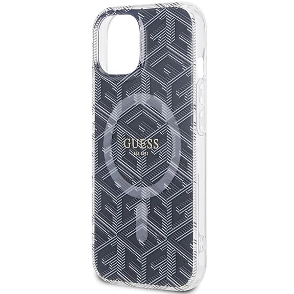 Etui do iPhone 15 Guess MagSafe Czarny