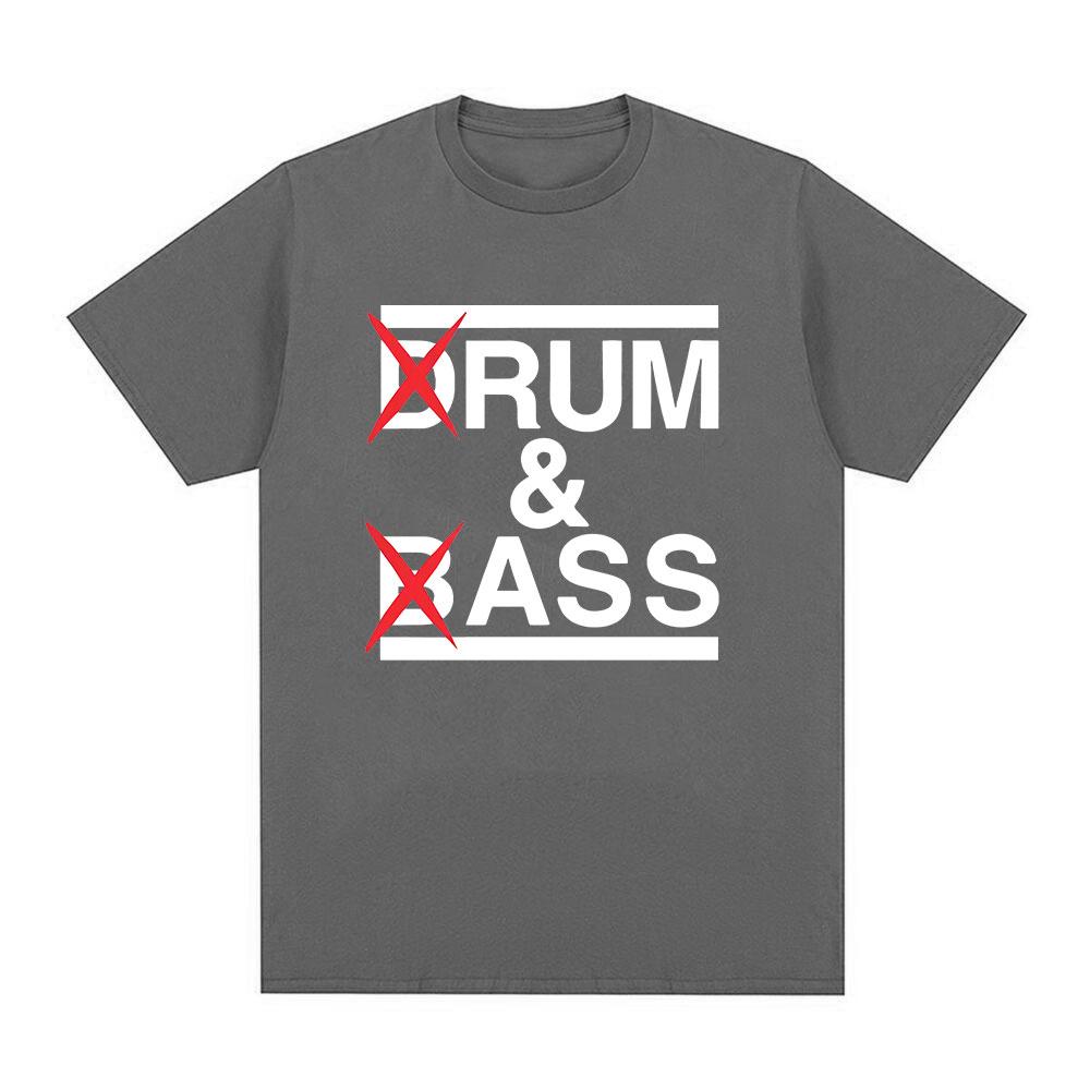 Funny Drum and Bass T Shirt Rum and Ass Lovers Jokes Short Sleeve 100 Cotton Tshirt Unisex Fashion Classic Oversized Shirt