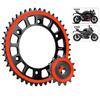 Тихий прочный гоночный комплект звезд Fly Wheel передняя и задняя модифицированные бесшумные звезды для CFmoto CF moto 450 SR NK 450SR 450NK