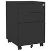 VidaXL Mobile Filing Cabinet Anthracite 39x45x60 Cm Steel