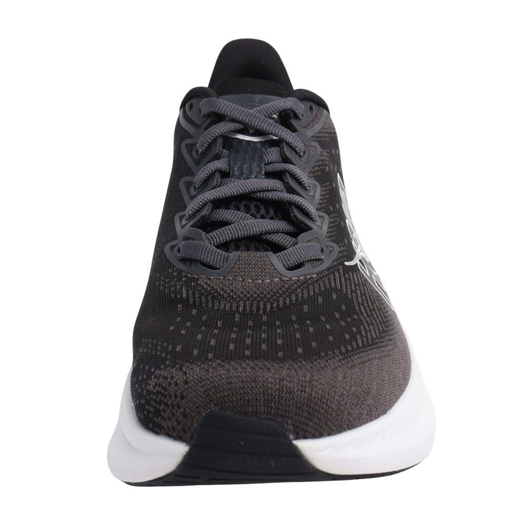 HOKA Mach 6 Regular Running Size Black and Shoes, Women's, 24.5, White, 1147810-BWHT