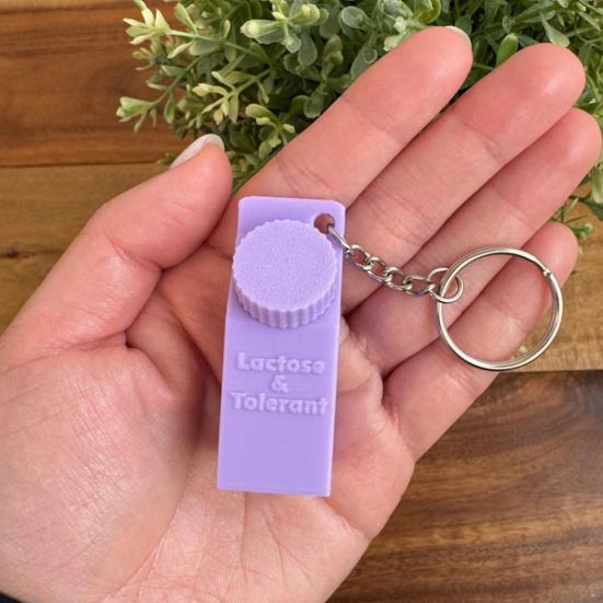 1/2 шт., держатель для таблеток, переносящих лактозу и таблетки, брелок, компактная коробка, дизайн коробки для молока, брелок, рюкзаки, кошельки, аксессуары