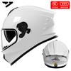 DOT 3C Certified Full Face Motorcycle Helmet Men Women All-Season Riding Safety Gear With Multiple Visor Options