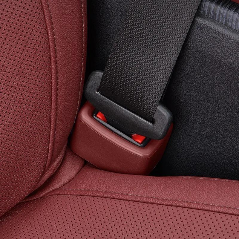 1~4Pcs Car Seat Belt Buckle Cover Anti Scratch Seatbelt Button Protector Seat Belt Protection Cover Car Interior Accessories