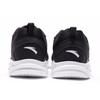 Anta Leather Lightweight Breathable Low-Top Running Shoes Men Sneaker Black 91815522-6