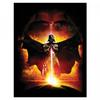 Episode III Lightsaber Darth Vader Framed Poster