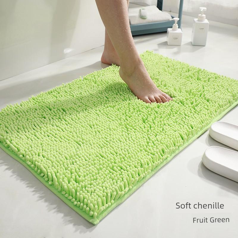 Toilet Floor Mat Bathroom Absorbent Door Mat Doorway Quick-Drying Foot Mat Toilet Non Slip Carpet For Home Toilet Mat