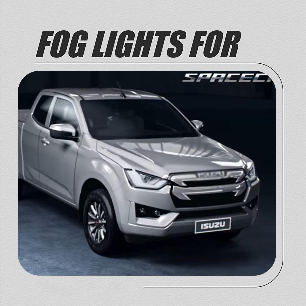 Комплект противотуманных фар для моделей Isuzu MU-X 2020-2022: Фары, Бамперные Фонари и Дневные Ходовые Огни