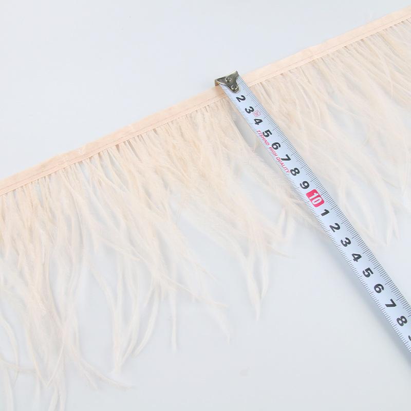 Ostrich Hair Diy Jewelry Accessories Feathers Ostrich Feathers Clothes Cuffs Skirt Decoration