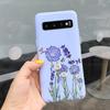 Силиконовый чехол для телефона Samsung Galaxy S10 Plus Чехол Samsung S10 S 10 S10e Цветок Мягкий ТПУ Funda GalaxyS10 10e S10Plus Couqe