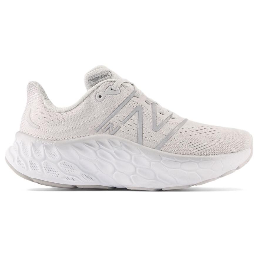New Balance Fresh Foam X More v4 Летние женские кроссовки Fog Cream Rain-Cloud WMORNC4