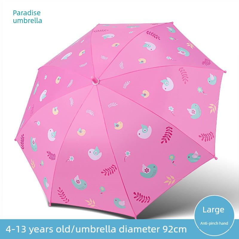 Paradise Umbrella Kids Boys and Girls Student Baby Hand Automatic Sun Umbrella Foldable Sun Protection UV Sun Umbrella
